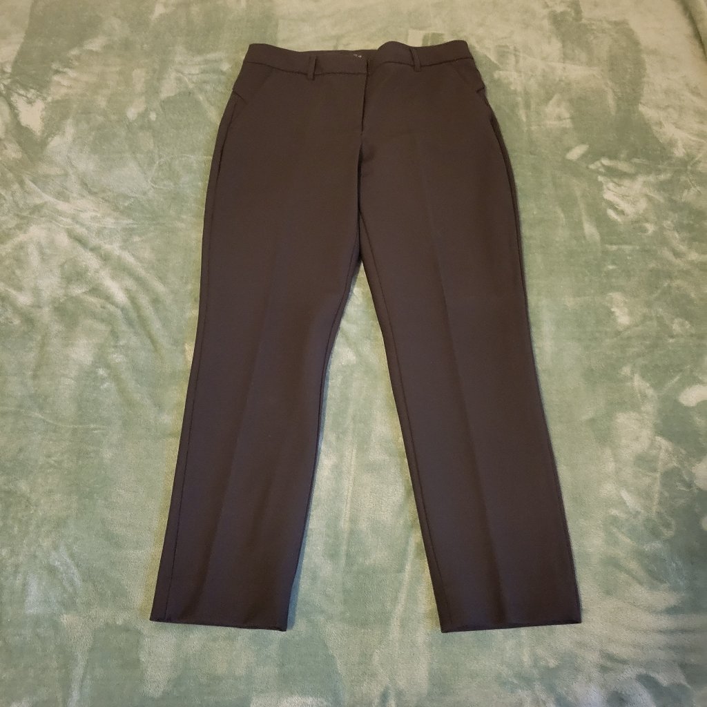 Whbm Blk Slim Ankle Pant